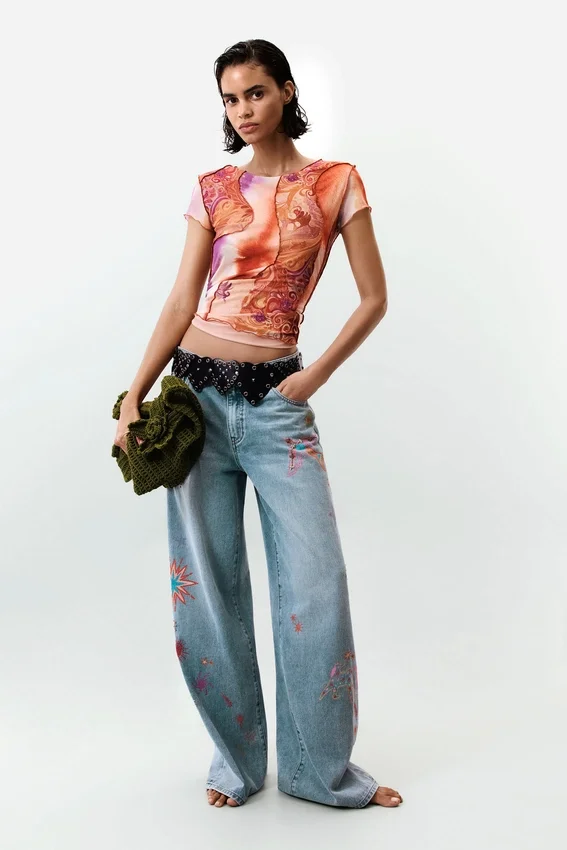 Printed Short Sleeve T-Shirt Printed Short Sleeve T-Shirt
