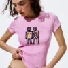 Printed Short Sleeve T-Shirt Printed Short Sleeve T-Shirt