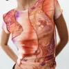 Printed Short Sleeve T-Shirt Printed Short Sleeve T-Shirt