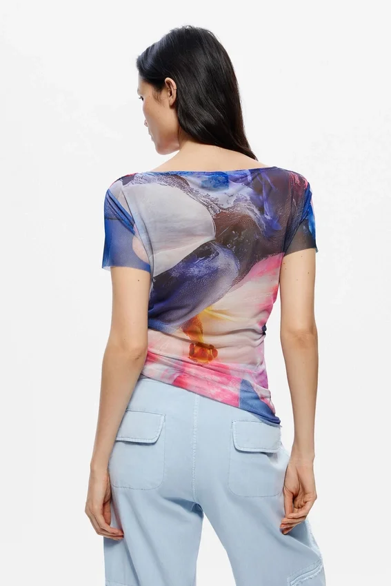Printed Short-Sleeve T-Shirt Printed Short-Sleeve T-Shirt