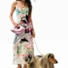 Printed Strappy Dress
