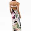 Printed Strappy Dress