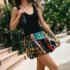 Printed Strappy Dress M. C. Lacroix Printed Strappy Dress M. C. Lacroix