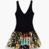 Printed Strappy Dress M. C. Lacroix Printed Strappy Dress M. C. Lacroix