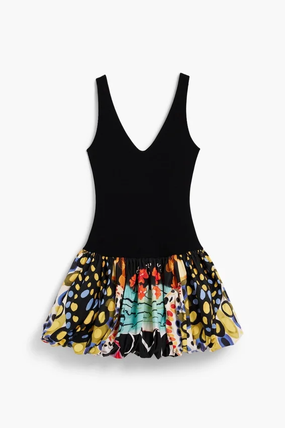 Printed Strappy Dress M. C. Lacroix Printed Strappy Dress M. C. Lacroix