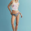 Printed Strappy T-Shirt