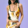 Printed Strappy Top Printed Strappy Top