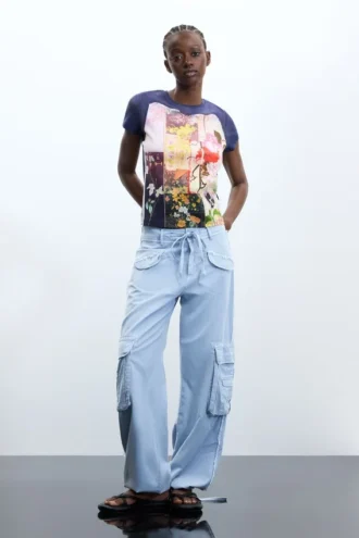 Printed T-Shirt 100% Cotton