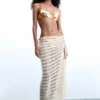 Printed Triangle Bikini Top