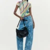 Printed Wavy T-Shirt Printed Wavy T-Shirt
