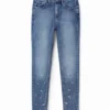 Push-Up Floral Skinny Jeans Push-Up Floral Skinny Jeans