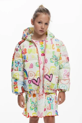 Quilted Jacket Lettering