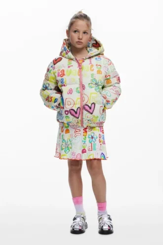 Quilted Jacket Lettering