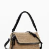 Raffia Crossbody Bag