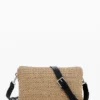Raffia Crossbody Bag