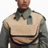 Raffia Crossbody Bag
