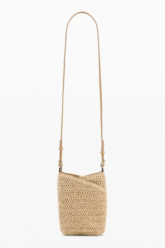 Raffia Mobile Phone Holder Charms Raffia Mobile Phone Holder Charms