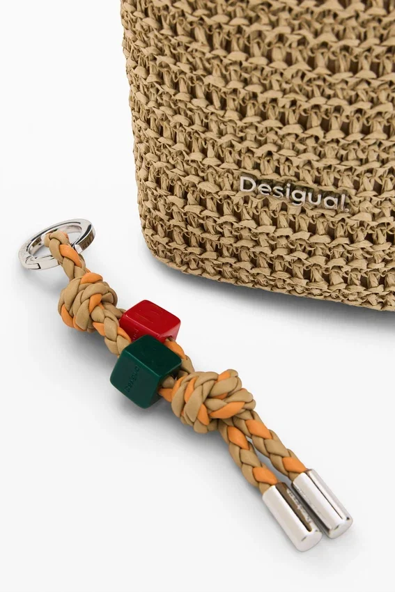 Raffia Mobile Phone Holder Charms Raffia Mobile Phone Holder Charms