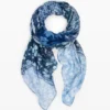 Rectangular Denim Patch Scarf