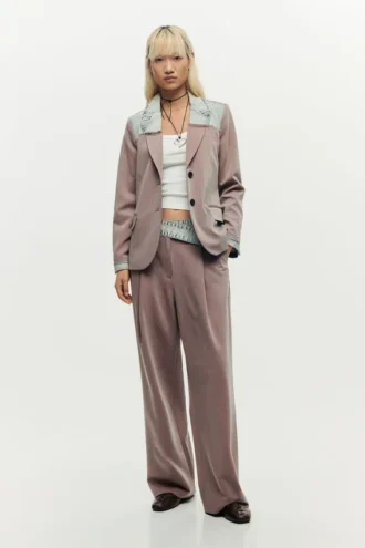 Recycled Pink Trousers Recycled Pink Trousers