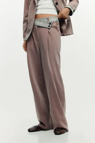 Recycled Pink Trousers Recycled Pink Trousers