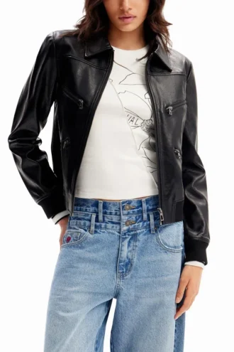 Retro Biker Jacket