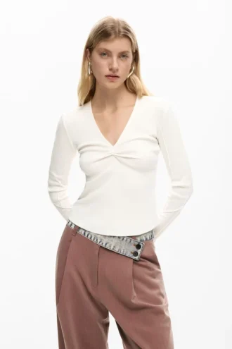 Rib Knot T-Shirt