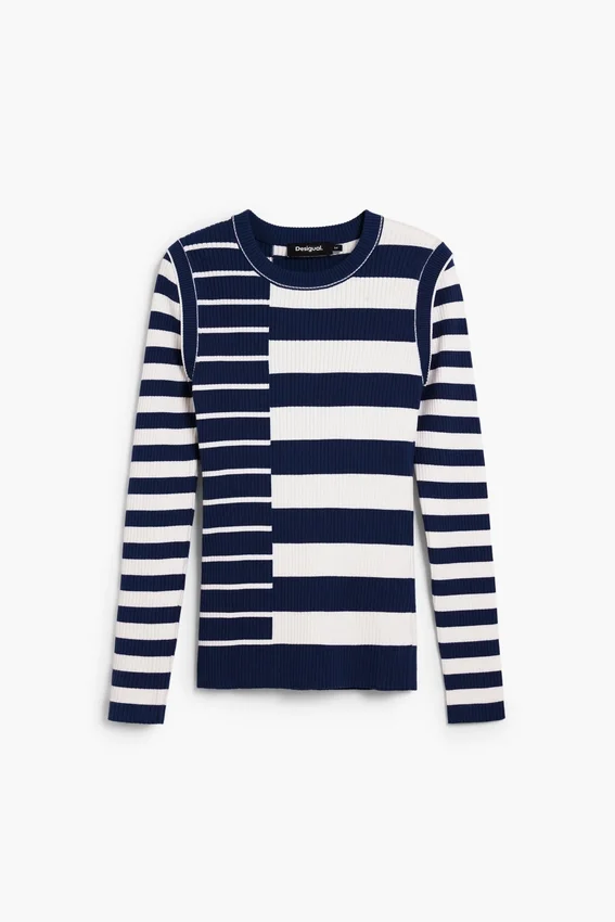Rib Striped Sweater Rib Striped Sweater