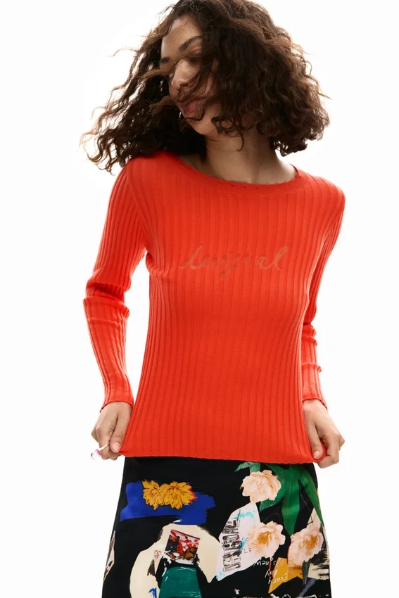 Ribbed T-Shirt Logo Ribbed T-Shirt Logo