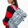 Ruched Denim Bag Ruched Denim Bag
