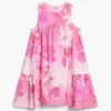 Ruched Floral Dress