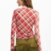 Ruched Neckline T-Shirt