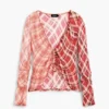 Ruched Neckline T-Shirt