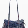 Ruched Newspaper Bag Ruched Newspaper Bag