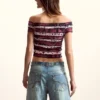 Ruched T-Shirt Designed by Mr. Christian Lacroix