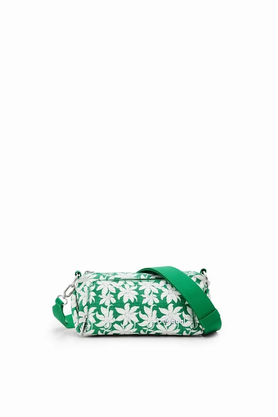 S Textured Floral Crossbody Bag S Textured Floral Crossbody Bag