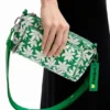 S Textured Floral Crossbody Bag S Textured Floral Crossbody Bag