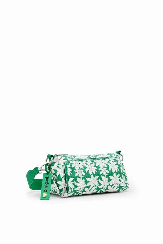S Textured Floral Crossbody Bag S Textured Floral Crossbody Bag