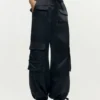 Satin Cargo Pants Satin Cargo Pants