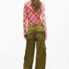 Satin Cargo Pants Satin Cargo Pants