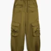 Satin Cargo Pants Satin Cargo Pants