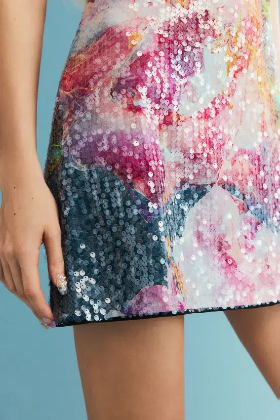 Sequin Flower Dress Sequin Flower Dress