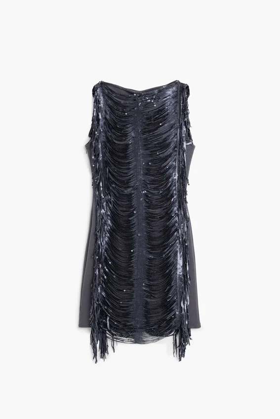 Sequin Fringe Dress Sequin Fringe Dress