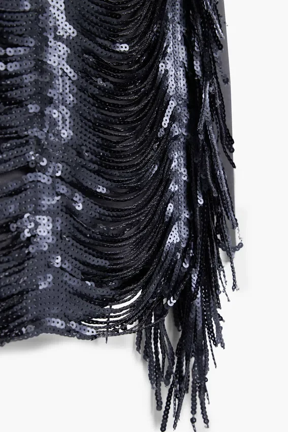 Sequin Fringe Dress Sequin Fringe Dress