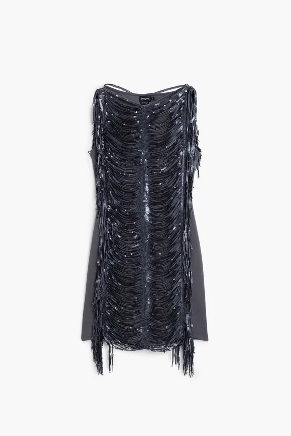 Sequin Fringe Dress Sequin Fringe Dress