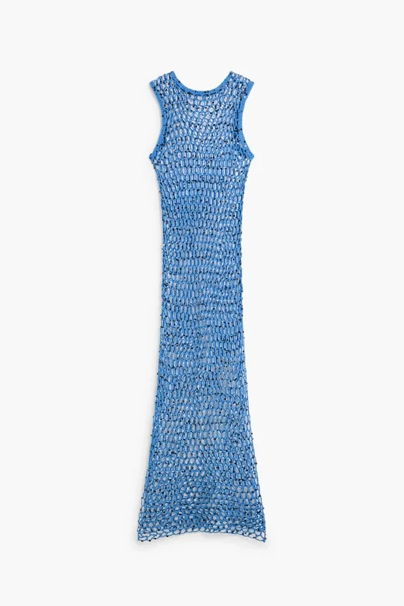 Sequin Mesh Pareo Dress Sequin Mesh Pareo Dress