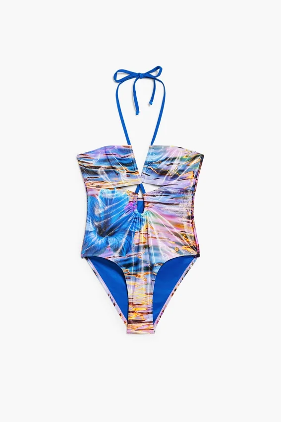 Shiny Tropical Swimsuit Shiny Tropical Swimsuit