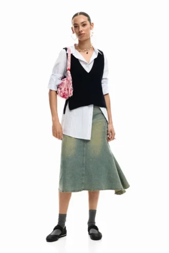 Shirt Detachable Vest