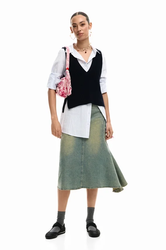 Shirt Detachable Vest Shirt Detachable Vest