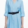 Shirt Dress with Belt